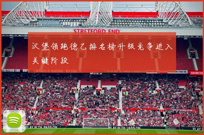 汉堡领跑德乙排名榜升级竞争进入关键阶段